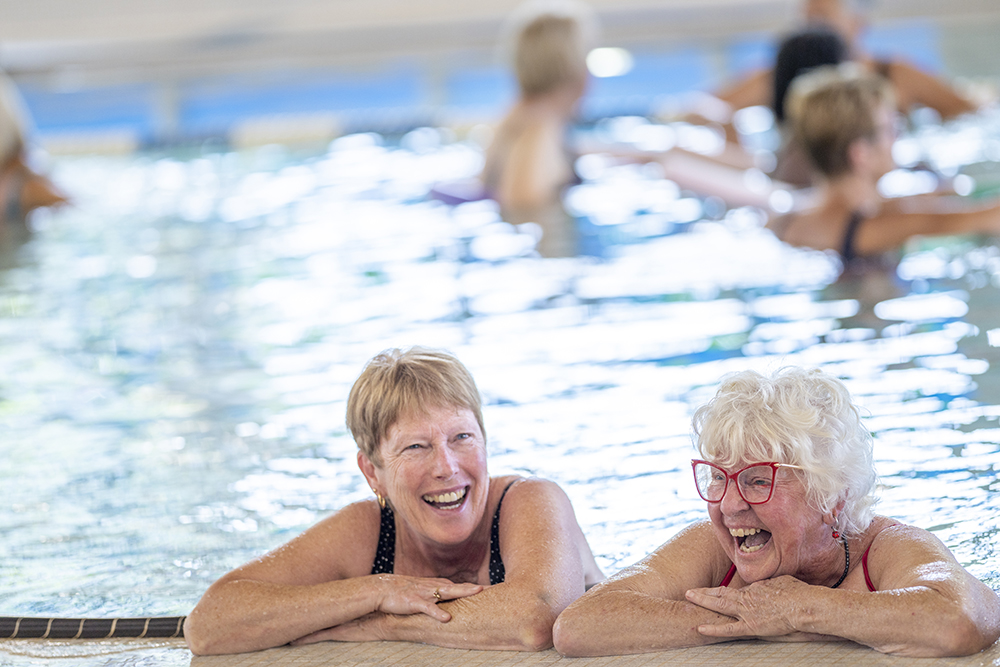 Senior-Wasser-Aerobic-Kurs